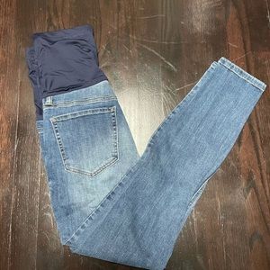 Pinkblush over the bump maternity jeans size 8/29